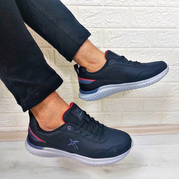 Kinetix Olego Pu Siyah Comfort Atom Taban Rahat Spor Ayakkabı - 4