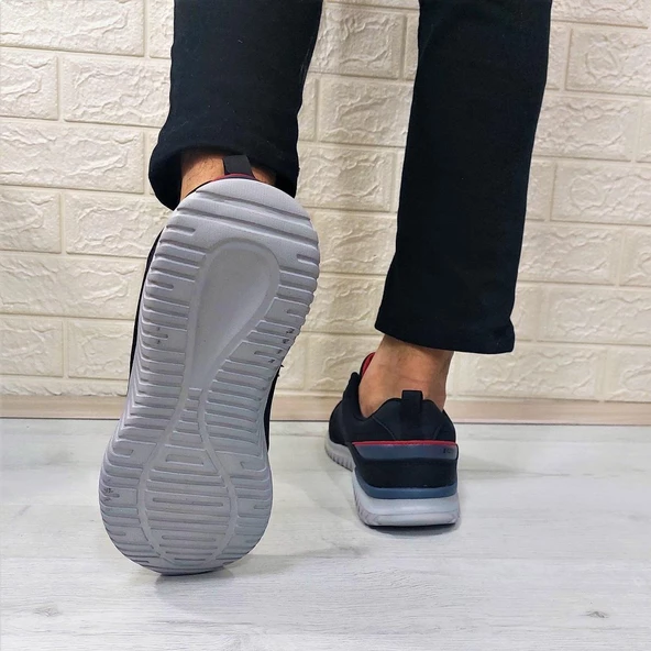 Kinetix Olego Pu Siyah Comfort Atom Taban Rahat Spor Ayakkabı - 8
