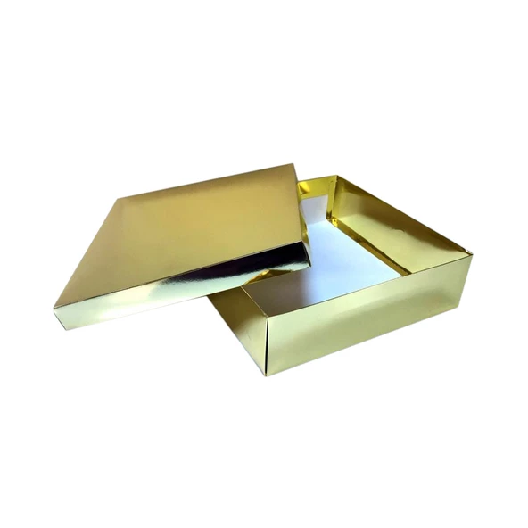 Komple Karton Kutu 35X35X10 CM (10 Adet)  Gold - 2