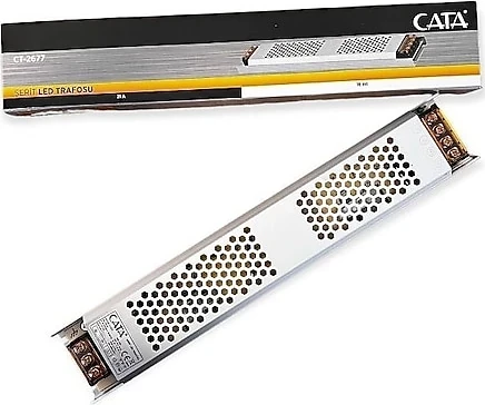 CATA CT-2677 21 Amper Şerit Led Trafosu (250W) (Süper Slim Fansız) ( 2 ADET SATIŞIMIZ )