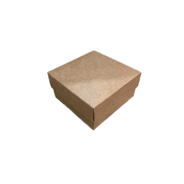 Komple Karton Kutu Düz Renk 10X10x5 CM  (25 Adet)  Kraft