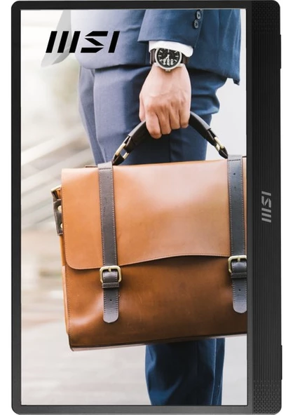 MSI  15.6 PRO MP161 E2U 1920x1080 FHD 16:9 FLAT IPS 60HZ 4MS ADAPTIVE-SYNC PORTATIF MONITOR - Resim 2