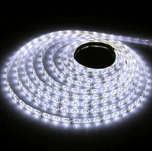 5 METRE CATA CT 4487 Dış Mekan 12V 10 Çipli Şerit Led 6400K Beyaz Işık - 4