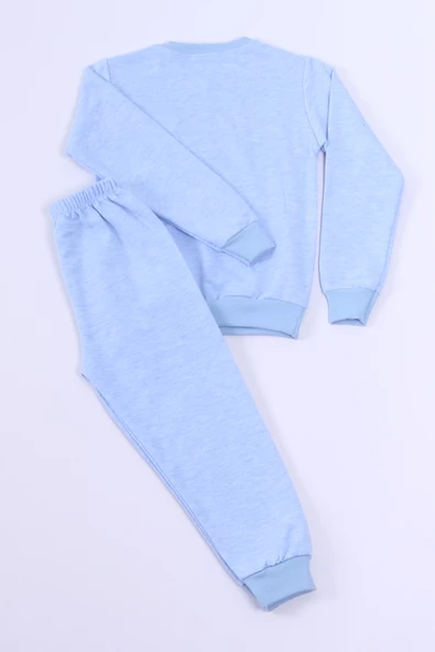 ERKEK ÇOCUK EŞOFMAN TAKIMI AYICIK BASKILI RİBANALI E13 - 4