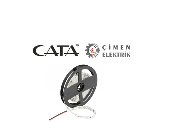 5 METRE CATA CT 4485 10 Çip İç Mekan Şerit Led Amber 12V