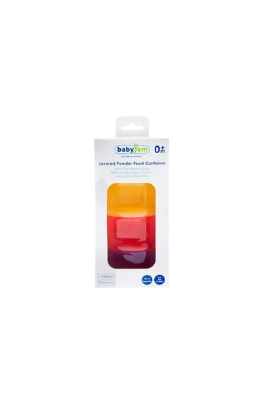 Babyjem Bayjem Katlı Toz Saklama Kabı (bpa%0) - 7