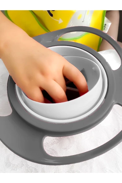 Babyjem Dökülmeyen Tabak Gri - Resim 4