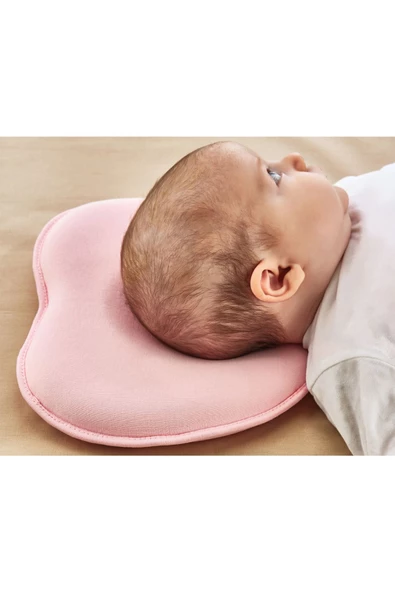 Babyjem Düz Kafa Yastığı Pembe - 4