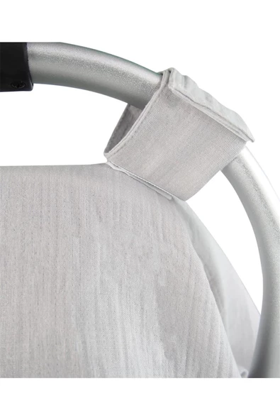 Babyjem Bürümcük Ana Kucağı Örtüsü 809 Gri - Resim 2