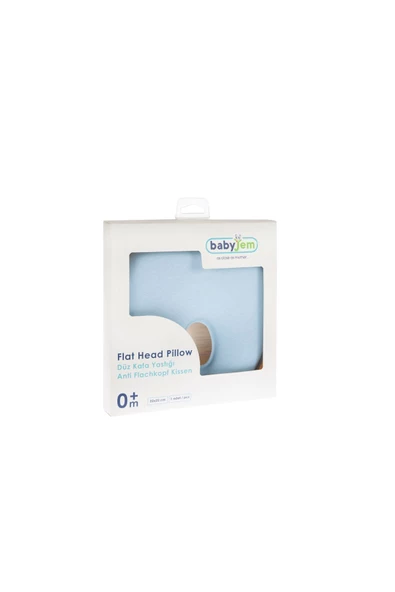 Babyjem Mavi Düz Kafa Yastığı - 6