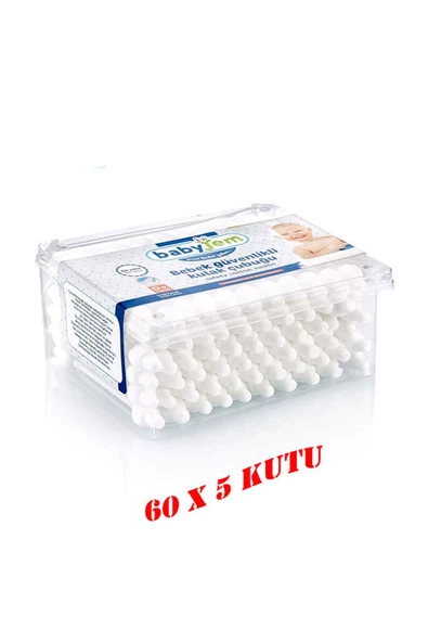 Babyjem Bebek Kulak Çubuğu 60 X 5 Adet - 2