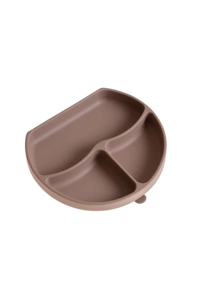 Babyjem Silikon Tabak Latte - Resim 3