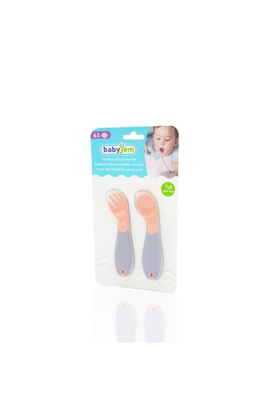 Babyjem Saklama Kutulu Çatal Kaşık Seti - Resim 2