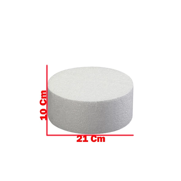Strafor Pasta Tek  Katlı (Strafor Stand Tek  Katlı) 21 CM - 2