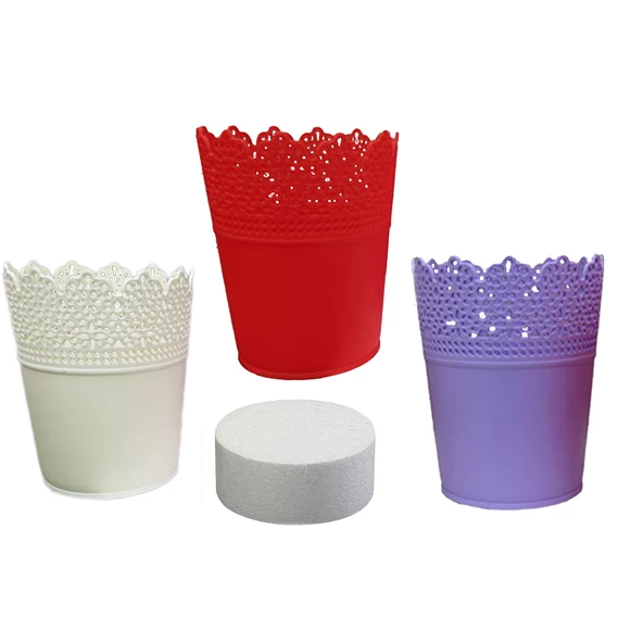 Yuvarlak Strafor Saksı İçine 5X9.5 CM - 3