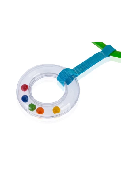 Babyjem Çıngıraklı Puset Halkası Oval - 5