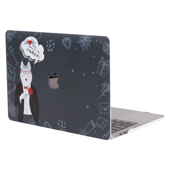 Macbook Pro Kılıf 13 inç Dog01 (Eski HDMI'lı Model 2012-2015) A1425 A1502 ile Uyumlu - 6