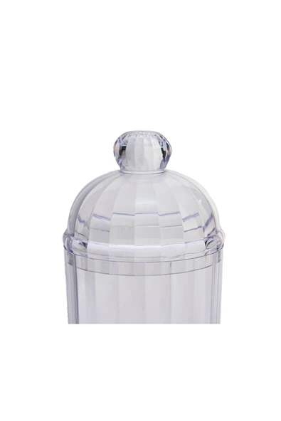 SUPERCUPP Plastik Kap Şekerlik&Çerezlik&Çikolata&Drajelik - 2 ADET - 4