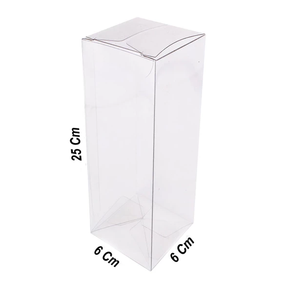 Asetat Kutu 6X6X25 CM (25 Adet) - 2