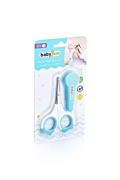 Babyjem Nessiworld   Bebek Tırnak Makası 520 Mavi - 2