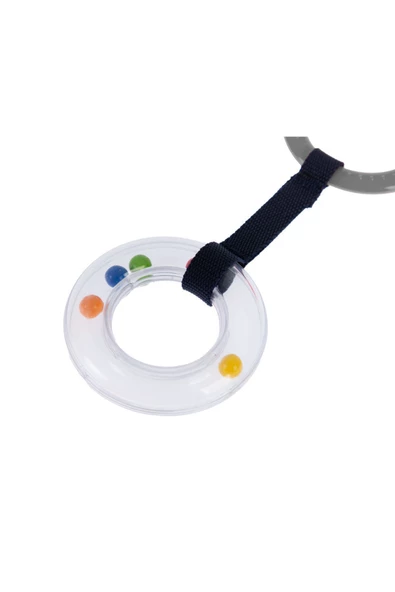 Babyjem Çıngıraklı Puset Halkası Oval - 5