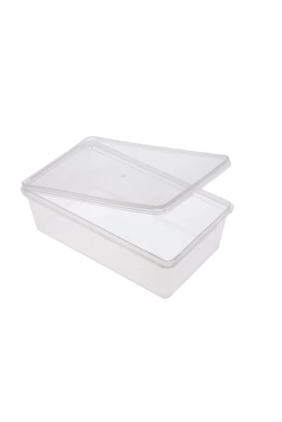 SUPERCUPP Plastik Kendinden Kilitli- Kapaklı Saklama Kabı Gıda&Yemek&Derin Dondurucu&Hobi&Oyuncak&Takı&Malzeme - 5
