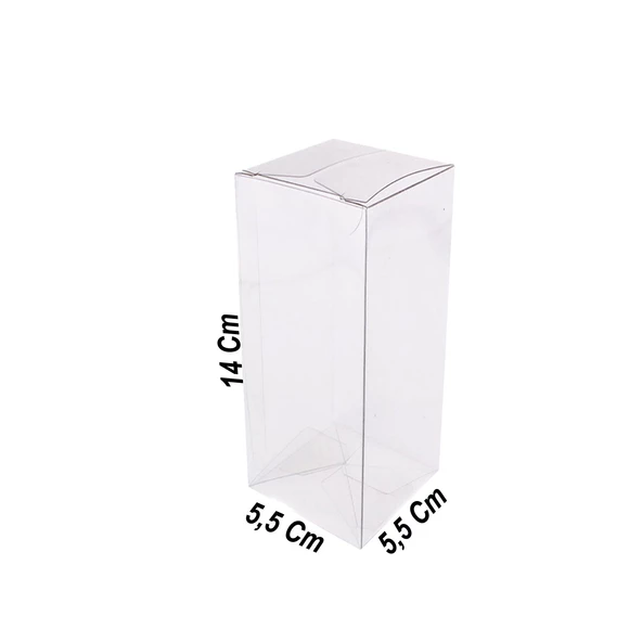 Asetat Kutu 5.5X5.5X14 CM (50 Adet) - 2