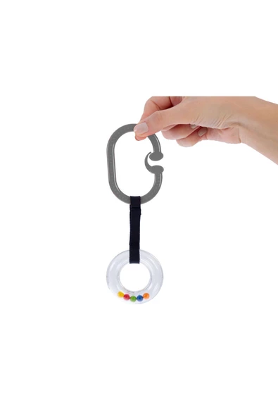 Babyjem Çıngıraklı Puset Halkası Oval - 3
