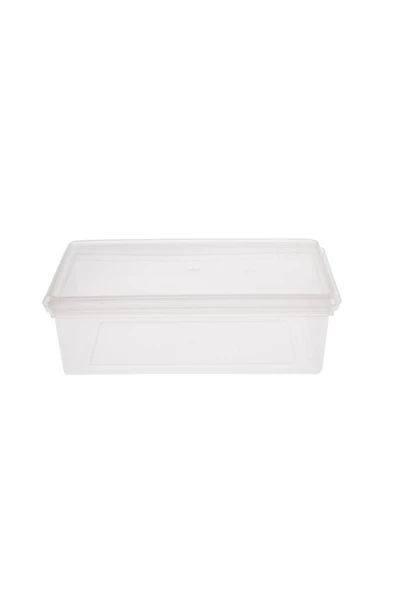 SUPERCUPP Plastik Kendinden Kilitli- Kapaklı Saklama Kabı Gıda&Yemek&Derin Dondurucu&Hobi&Oyuncak&Takı&Malzeme - 7