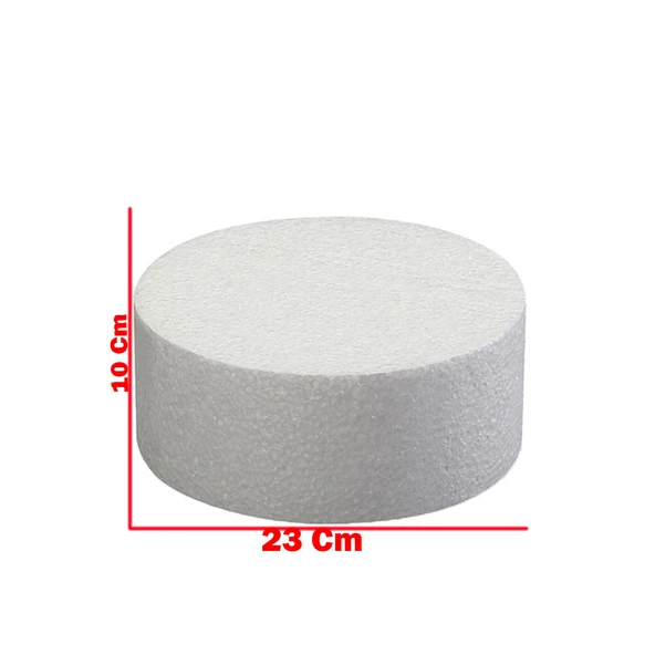 Strafor Pasta Tek  Katlı (Strafor Stand  Tek  Katlı) 23 CM - 2