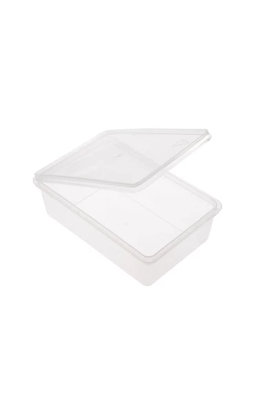 SUPERCUPP Plastik Kapaklı Saklama Kabı Derindondurucu & Buzdolabı Düzenleyici 1 Litre 10 Adet - 6