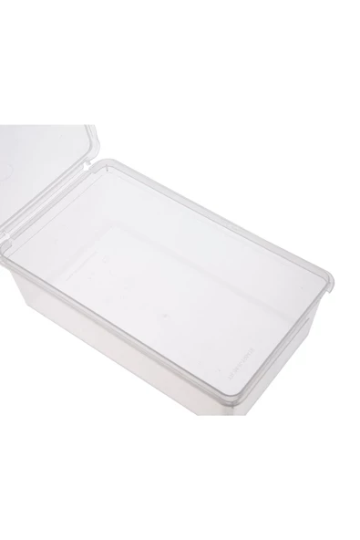 SUPERCUPP Plastik Kendinden Kilitli- Kapaklı Saklama Kabı Gıda&Yemek&Derin Dondurucu&Hobi&Oyuncak&Takı&Malzeme - 4