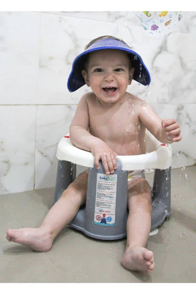 Babyjem Önden Açılır Banyo&mama Oturağı Beyaz - 2