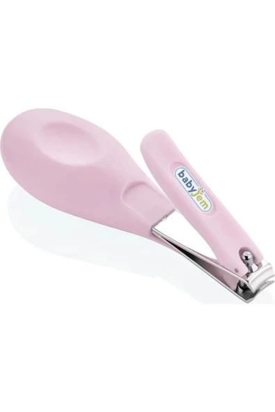 Babyjem Bebek Bakım Seti 3'lü - Fırça Tarak + Tırnak Makası + Çıt Çıt Tırnak Makası - Pembe - 4