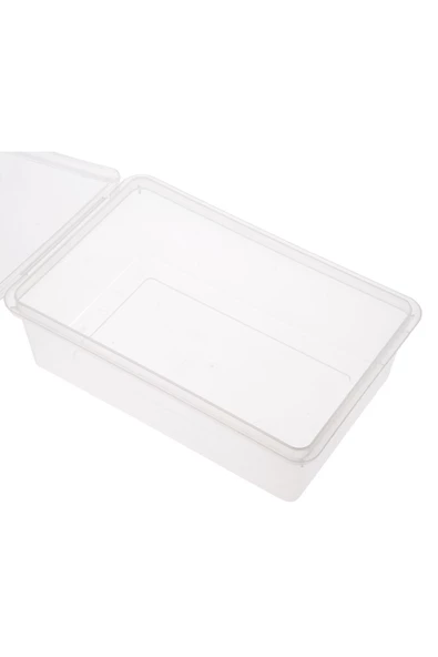 SUPERCUPP Plastik Kapaklı Saklama Kabı Derindondurucu & Buzdolabı Düzenleyici 1 Litre 10 Adet - 8