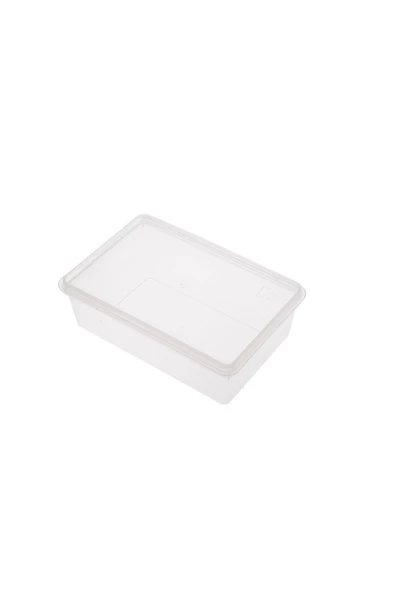 SUPERCUPP Plastik Kapaklı Saklama Kabı Derindondurucu & Buzdolabı Düzenleyici 1 Litre 10 Adet - 7