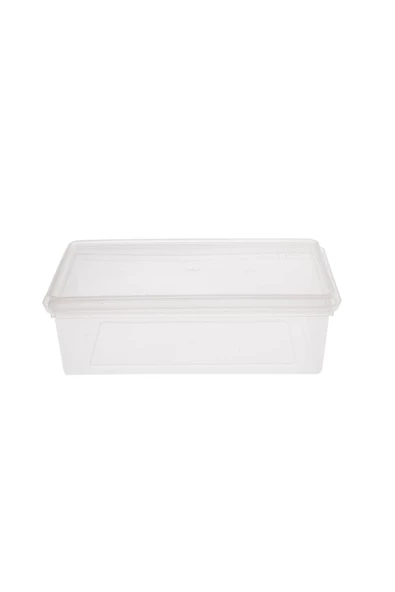 SUPERCUPP Plastik Kapaklı Saklama Kabı Derindondurucu & Buzdolabı Düzenleyici 1 Litre 10 Adet - 5