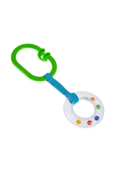 Babyjem Çıngıraklı Puset Halkası Oval - 2
