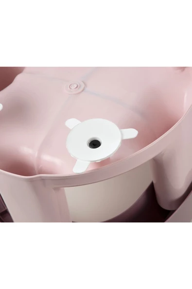 Babyjem Önden Açılır Banyo & Mama Oturağı Mürdüm - 4