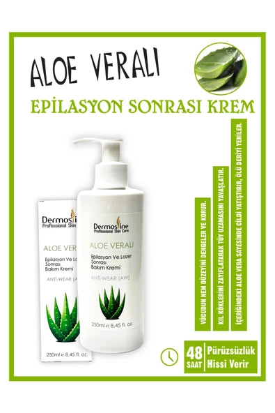 Dermosline  Aloe Veralı Epilasyon Sonrası Krem