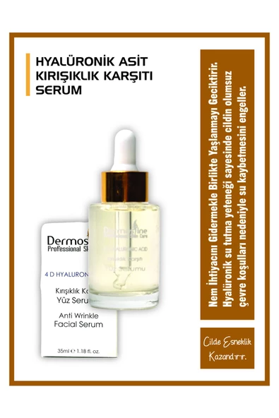 Dermosline  Hyaluronic Kırışıklık Karşıtı Serum