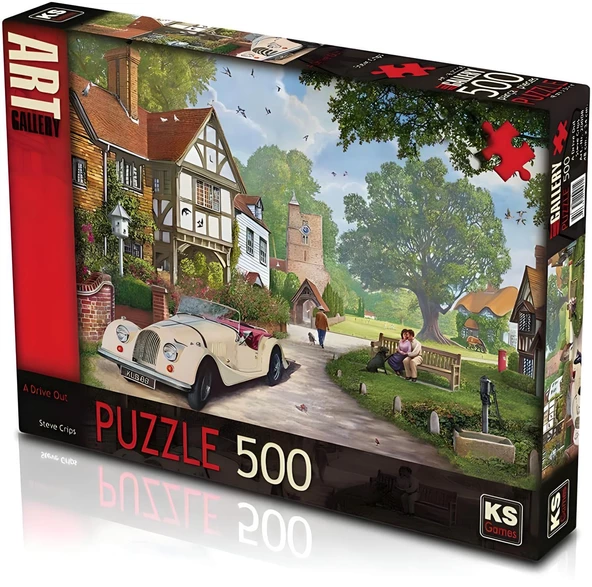Ks Games  A Drive Out 500 Parça Puzzle - 2