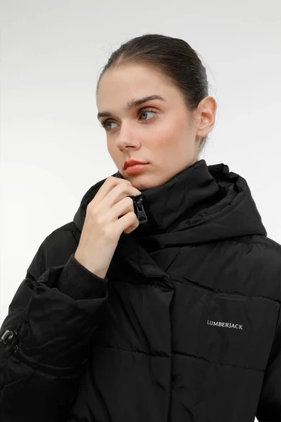 Lumberjack WL KARINA 3SN36 4PR Siyah Kadın Mont 101782403 - 3