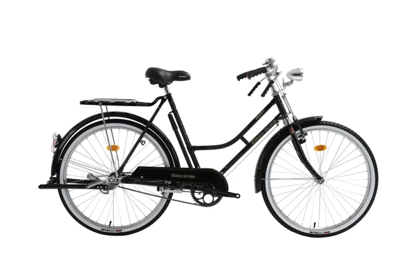 Bisan Roadstar Classic Lady Çubuk Fren 26 Jant Şehir Hizmet Bisikleti Siyah 57 Kadro ürün görseli