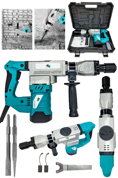 DAFLONG DAFLONGiTALY STYLE Kırıcı Delici 7KG Profesyonel Hilti BRUSHLESS - 2