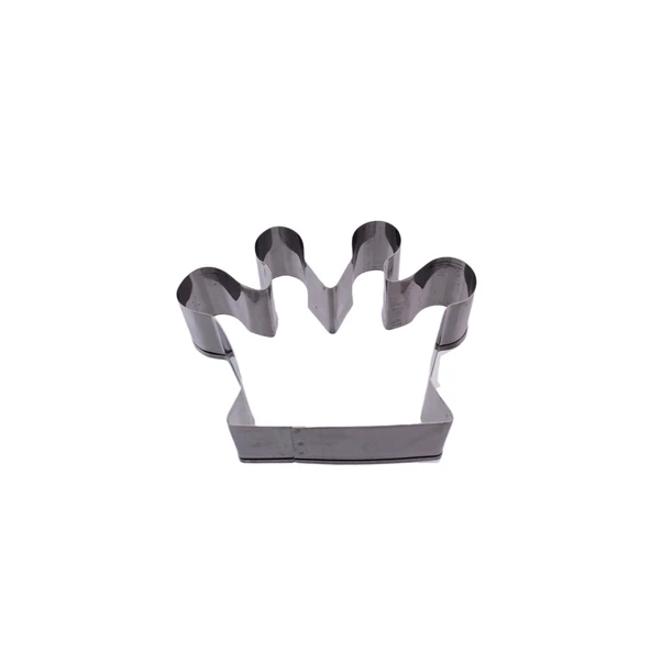 Kek Kurabiye Ve Pasta Kalıbı Metal Şekilli Kral Tacı 8.5X6.5 CM