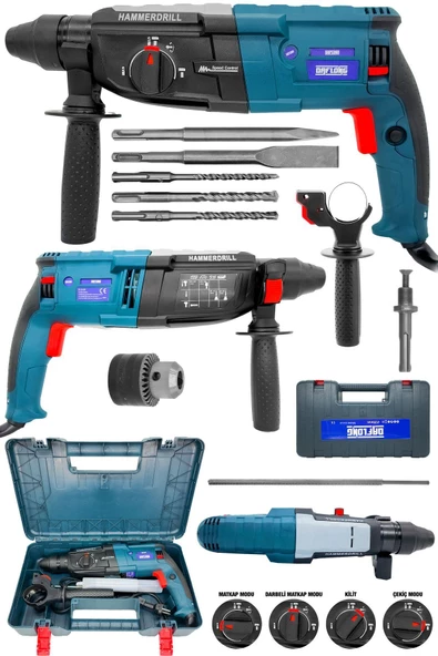 DAFLONG Metal Şanzıman Kırıcı Delici Darbeli Matkap 2-28mm Hilti - 2