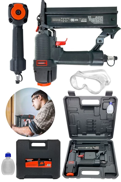 DAFLONG AeroPro Havalı Çivi Çakma Makinası 10-30 mm