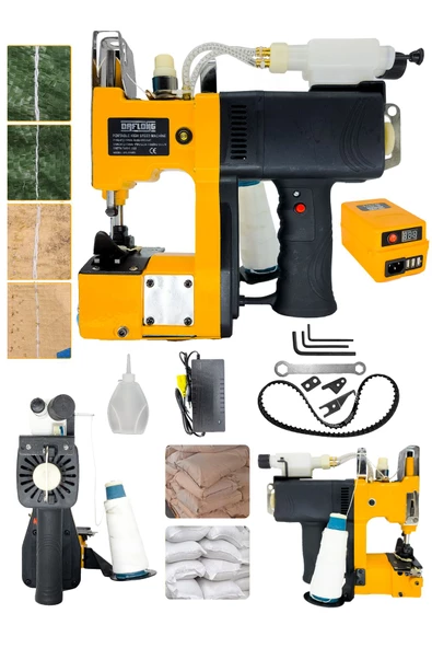 DAFLONG ÇUVAL DİKME MAKİNASI ÇİFT AKÜ - 2