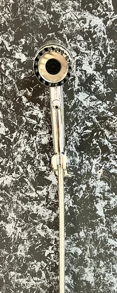 DETAY KROM 3 FONKSİYONLU MASAJLI DUŞ BAŞLIĞI MAFSAL VE HORTUM SET - 7